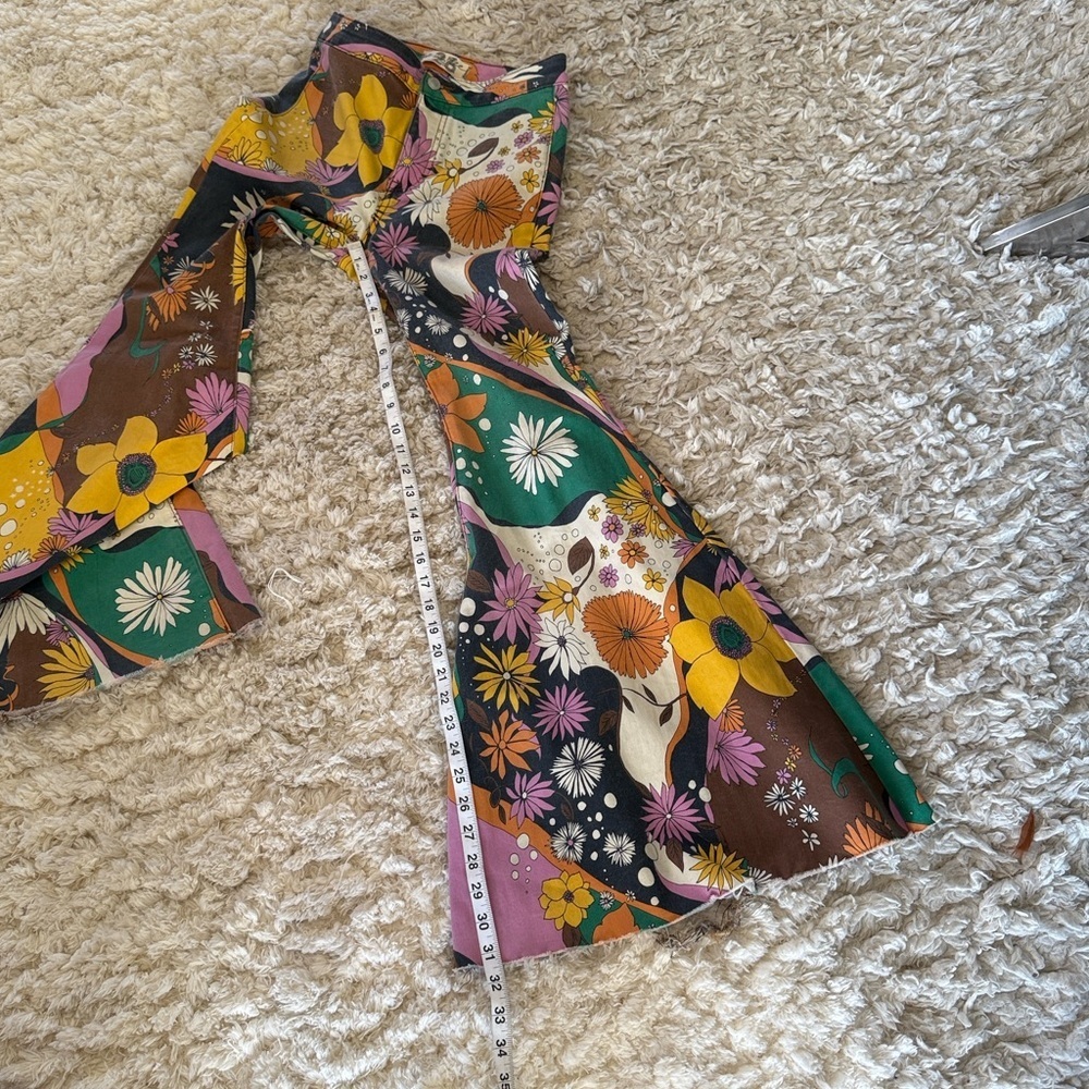 Free people Just float on by jeans in Psychedelic combo size 6 - Picture 12 of 16